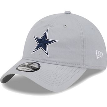 Men's New Era Gray Dallas Cowboys Main Core Classic 2.0 9TWENTY Adjustable Hat