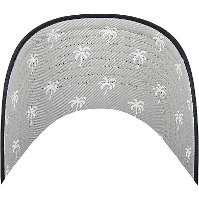Women's '47 Black Las Vegas Raiders Confetti Icon Clean Up Adjustable Hat