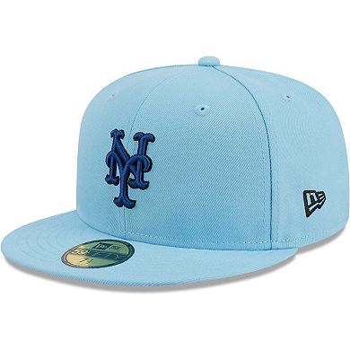 Men's New Era Light Blue New York Mets 59FIFTY Fitted Hat