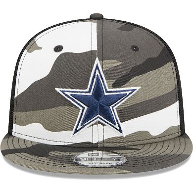 Men's New Era Urban Camo Dallas Cowboys 9FIFTY Trucker Snapback Hat
