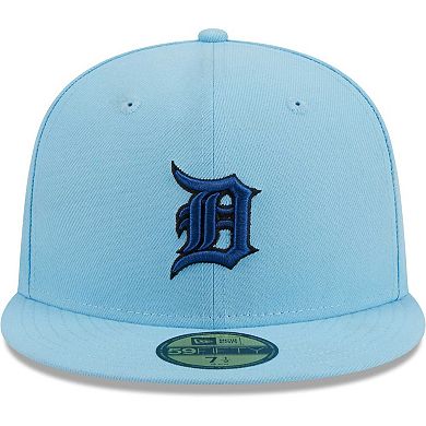 Men's New Era Light Blue Detroit Tigers 59FIFTY Fitted Hat