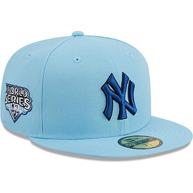 Men's New Era Light Blue New York Yankees 59FIFTY Fitted Hat