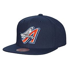 Men's Mitchell & Ness Navy/ California Angels Bases Loaded Fitted Hat