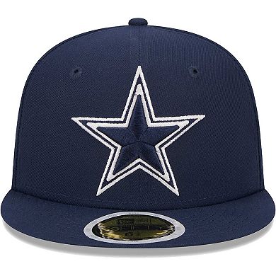 Youth New Era Navy Dallas Cowboys Main 59FIFTY Fitted Hat