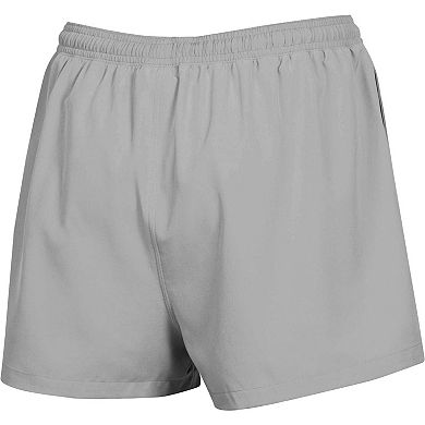 Women's Champion Gray Michigan State Spartans Football Fan High Waist Shorts