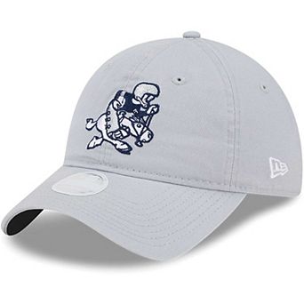 Women's New Era Gray Dallas Cowboys Throwback Main Core Classic 2.0 9TWENTY Adjustable Hat
