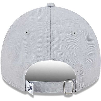 Women's New Era Gray Dallas Cowboys Throwback Main Core Classic 2.0 9TWENTY Adjustable Hat