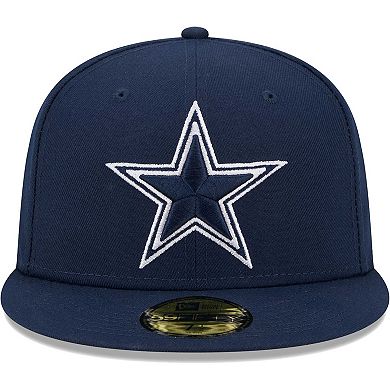 Men's New Era Navy Dallas Cowboys Main 59FIFTY Fitted Hat