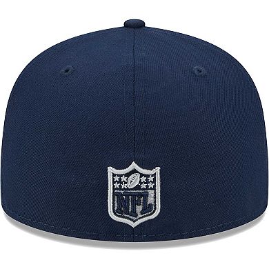 Men's New Era Navy Dallas Cowboys Main 59FIFTY Fitted Hat