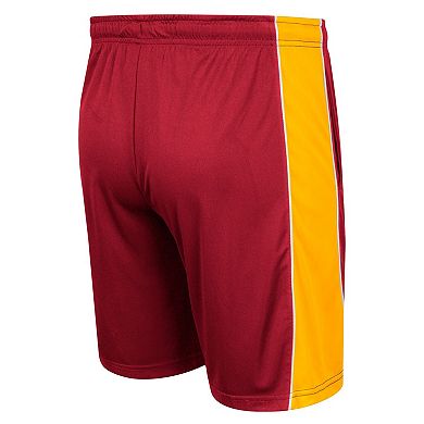 Men's Colosseum Cardinal Iowa State Cyclones Panel Shorts