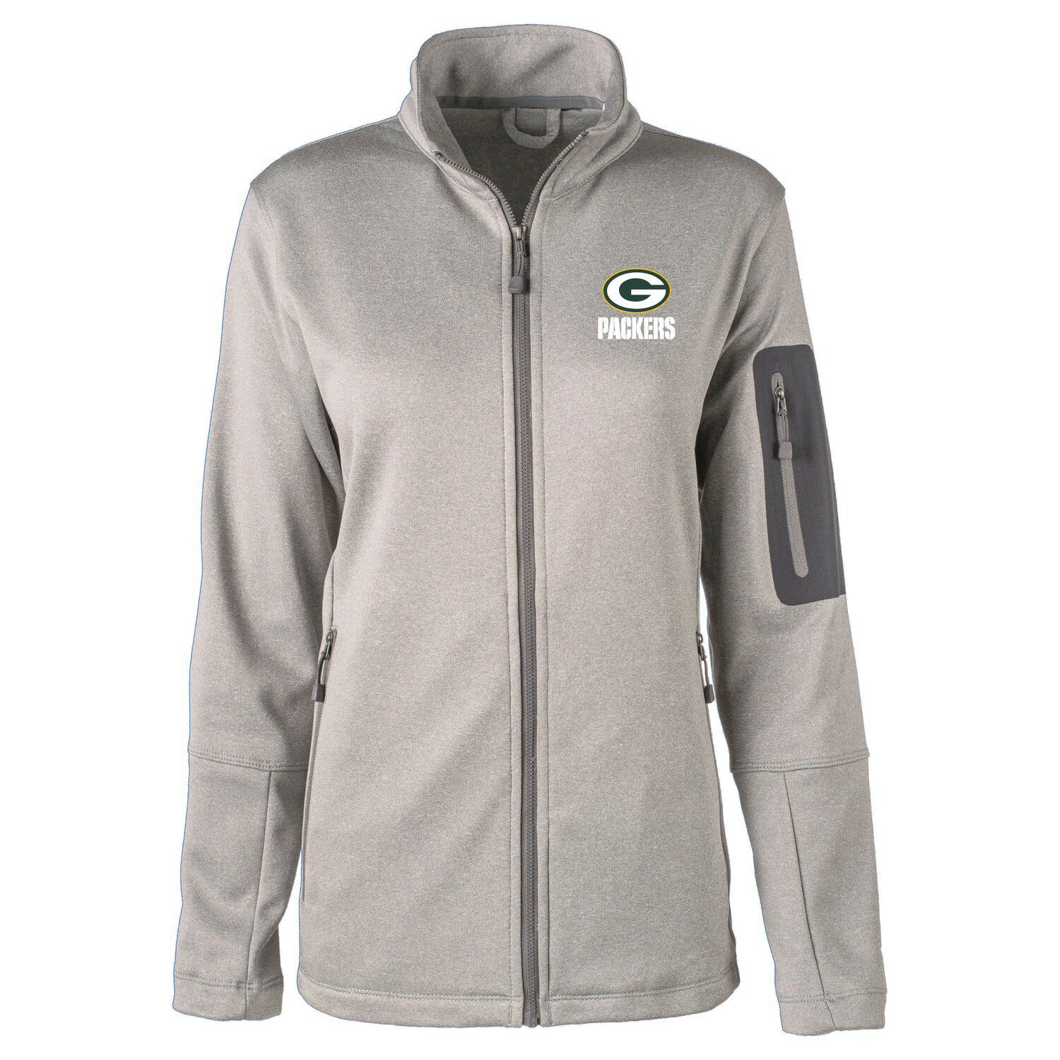 Men's Dunbrooke Tan Green Bay Packers Dakota Cotton Canvas Hooded Jacket