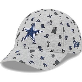Toddler New Era Gray Dallas Cowboys Critter 9FORTY Flex Hat