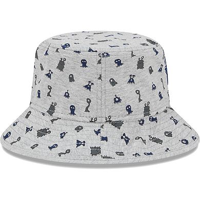 Toddler New Era Gray Dallas Cowboys Critter Bucket Hat