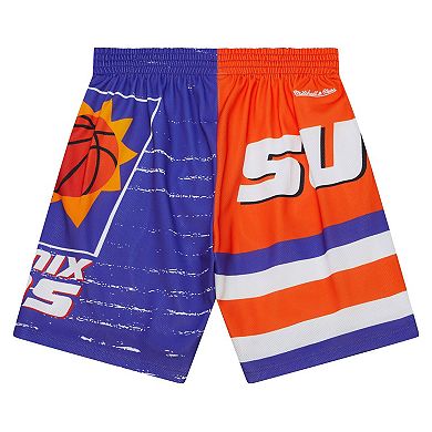 Men's Mitchell & Ness Purple/Orange Phoenix Suns Jumbotron 3.0 Shorts