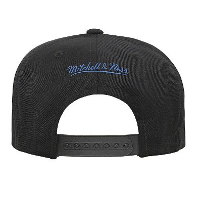 Youth Mitchell & Ness Black Cleveland Cavaliers Team Script Snapback Hat