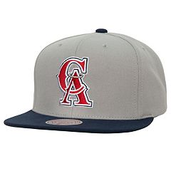 Men's Fanatics Branded Red Los Angeles Angels Iconic Team Patch Fitted Hat