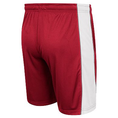 Men's Colosseum Crimson Alabama Crimson Tide Panel Shorts