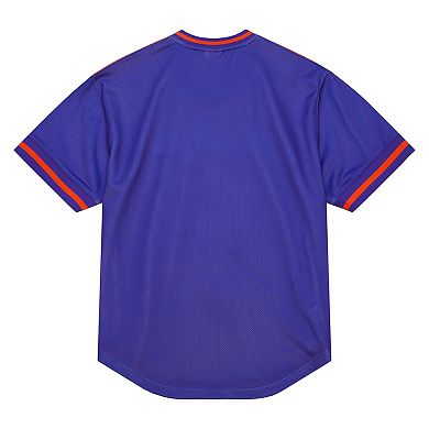 Men's Mitchell & Ness Orange Phoenix Suns Jumbotron 3.0 Mesh V-Neck T-Shirt