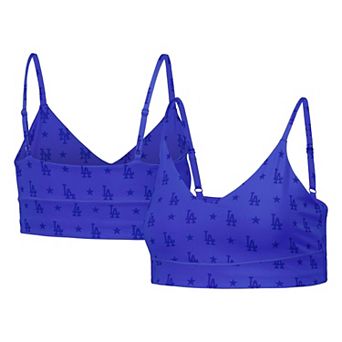 Women's Royal Los Angeles Dodgers Active Bra