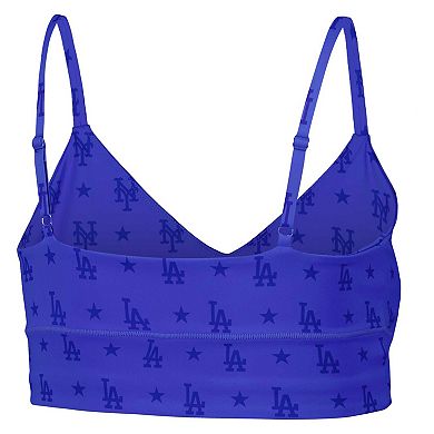 Women's Royal Los Angeles Dodgers Active Bra
