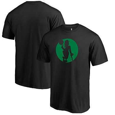 Men's Fanatics Branded Black Boston Celtics Alternate Logo T-Shirt