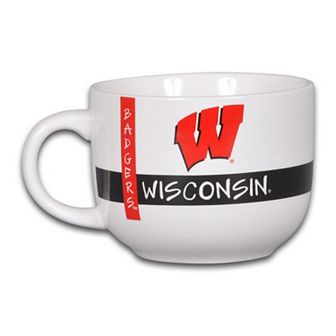 Wisconsin Badgers Team Soup Mug