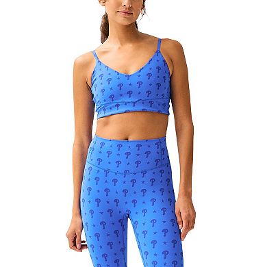Women's Terez Royal Philadelphia Phillies Active Bra