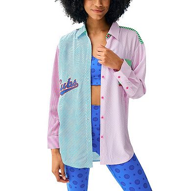 Women's Terez Chicago Cubs Button-Up Shirt