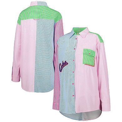 Women's Terez Chicago Cubs Button-Up Shirt