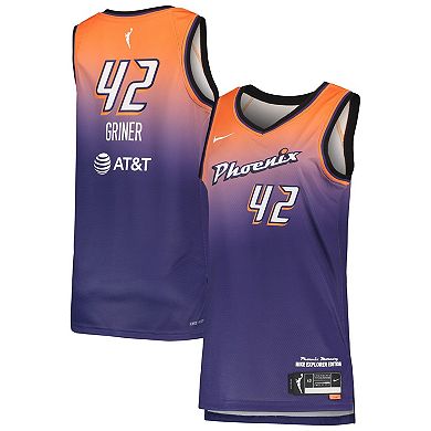 Women's Nike Brittney Griner Purple Phoenix Mercury 2021 Explorer Edition Victory Player Jersey