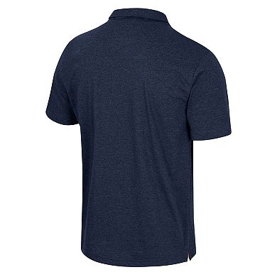 Men's Colosseum Navy Virginia Cavaliers No Problemo Polo