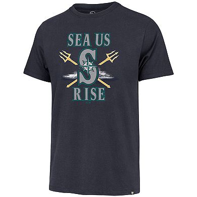 Men's '47 Navy Seattle Mariners HR Celebration T-Shirt
