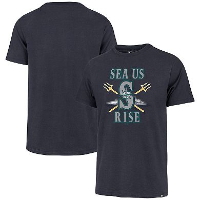Men's '47 Navy Seattle Mariners HR Celebration T-Shirt