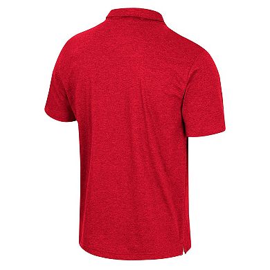 Men's Colosseum Scarlet Ohio State Buckeyes No Problemo Polo