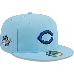 Men's Fanatics Branded Royal/Natural Toronto Blue Jays Hometown Slogan Cuffed Knit Hat with Pom