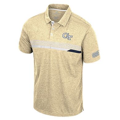 Men's Colosseum Navy Georgetown Hoyas No Problemo Polo