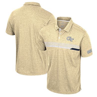 Men's Colosseum Navy Georgetown Hoyas No Problemo Polo