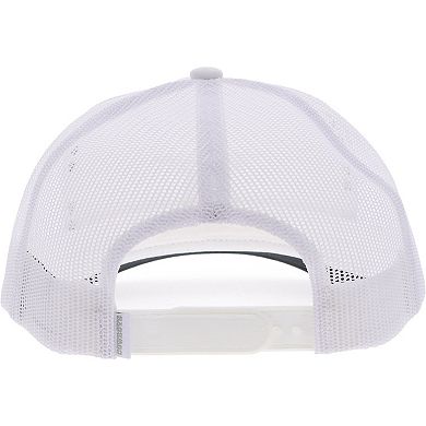 Men's HOOey White Dallas Cowboys Star Trucker Snapback Hat