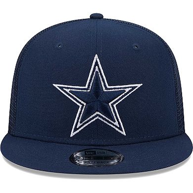 Men's New Era Navy Dallas Cowboys Main Trucker 9FIFTY Snapback Hat