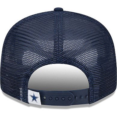 Men's New Era Navy Dallas Cowboys Main Trucker 9FIFTY Snapback Hat