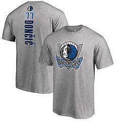 Women's FISLL Blue Dallas Mavericks Cropped Long Sleeve T-Shirt