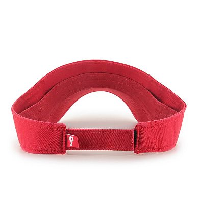 Men's '47 Red Philadelphia Phillies Clean Up Adjustable Visor