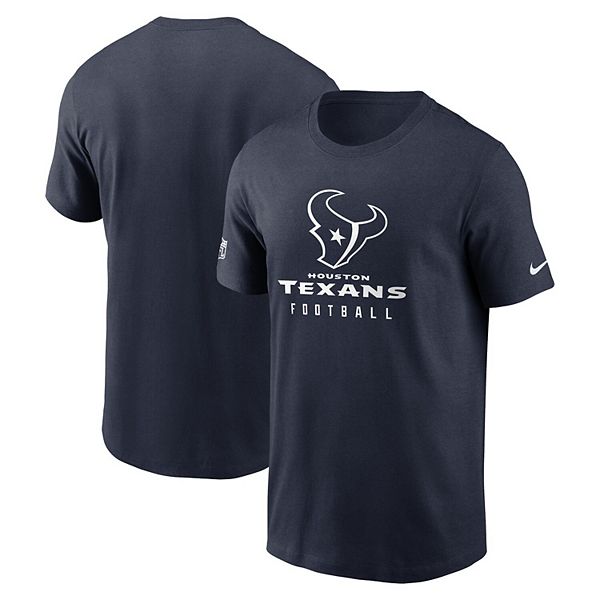 Men's Nike Navy Houston Texans Sideline Performance T-Shirt