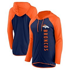 Women's G-III 4Her by Carl Banks Navy Denver Broncos Comfy Cord Pullover  Sweatshirt