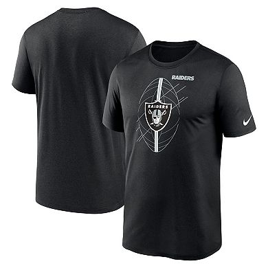 Men's Nike  Black Las Vegas Raiders Big & Tall Legend Icon Performance T-Shirt