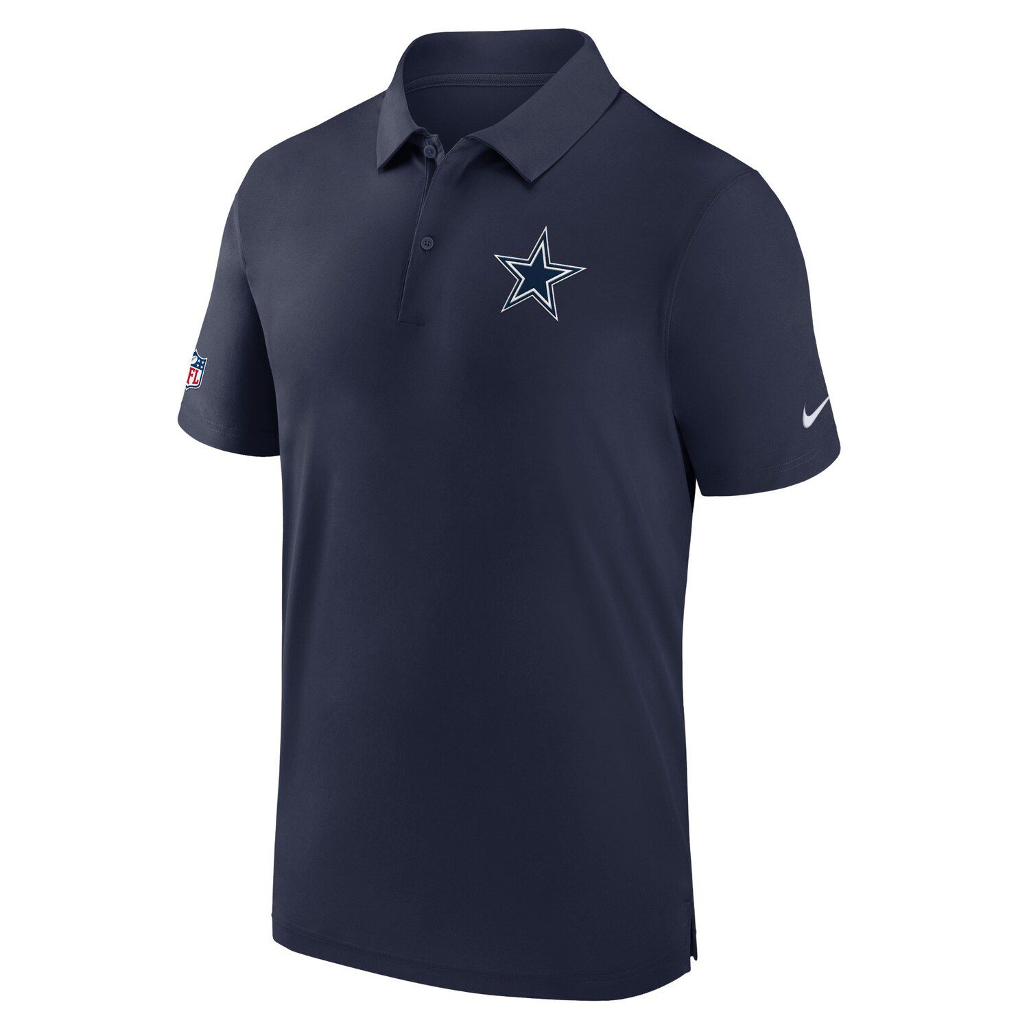 Men's Nike Navy Dallas Cowboys Sideline Coaches Performance Polo