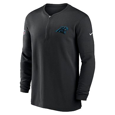 Men's Nike Black Carolina Panthers 2023 Sideline Performance Long ...