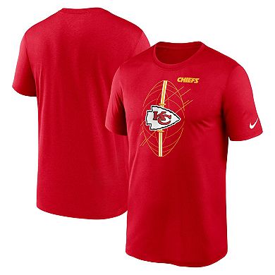 Men's Nike  Red Kansas City Chiefs Big & Tall Legend Icon Performance T-Shirt