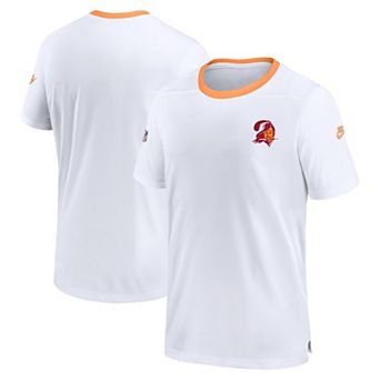 Men's Nike White Tampa Bay Buccaneers Throwback Coach Performance T-Shirt