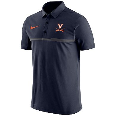 Men's Nike Navy Virginia Cavaliers 2023 Coaches Performance Polo